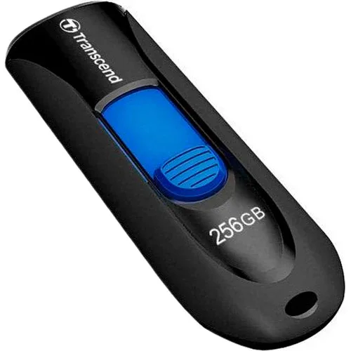 Flash Drive Transcend 256 ГБ USB 3.1 Пластик Чорний