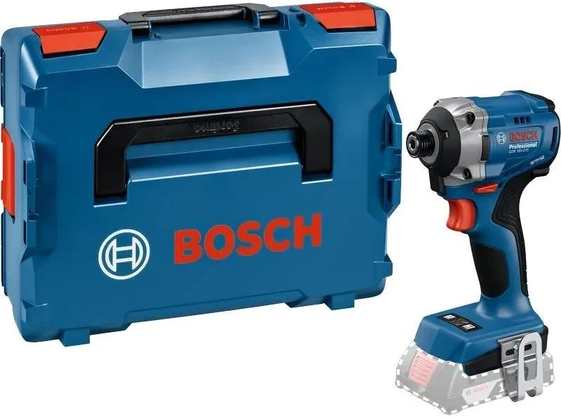 Акумуляторний ударний гвинтоверт Bosch Professional GDR 18V-215, 18В, 215Нм, 3800об/хв, для гвинтів M6-M16, кейс, 1кг, без батареї