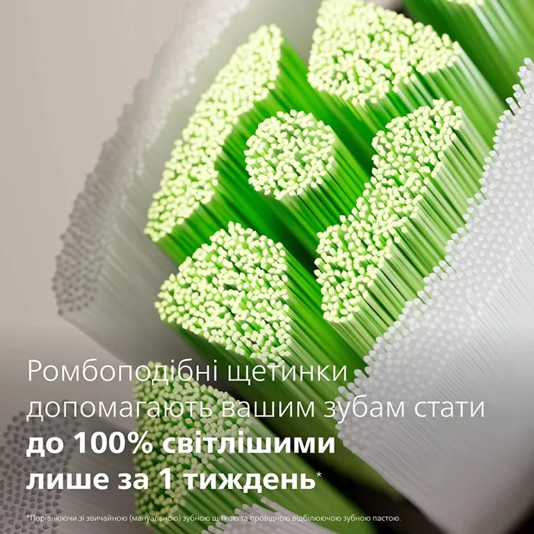 Зубна електрощітка Philips Ультразвукова 62000 рухів на хвилину Чорна
