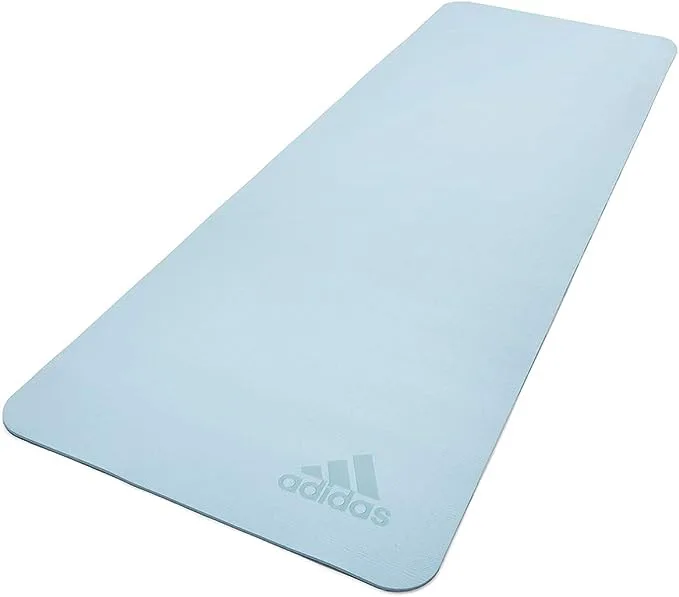 Килимок для йоги Adidas TPE 176х61 см світло-блакитний
