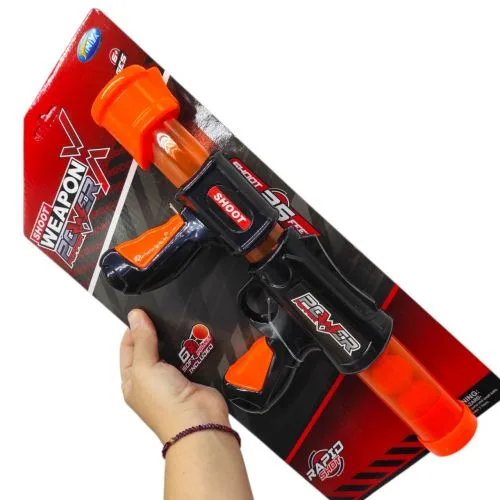 Помповая игрушечная винтовка 35 см YINIYA TOYS для детей.
