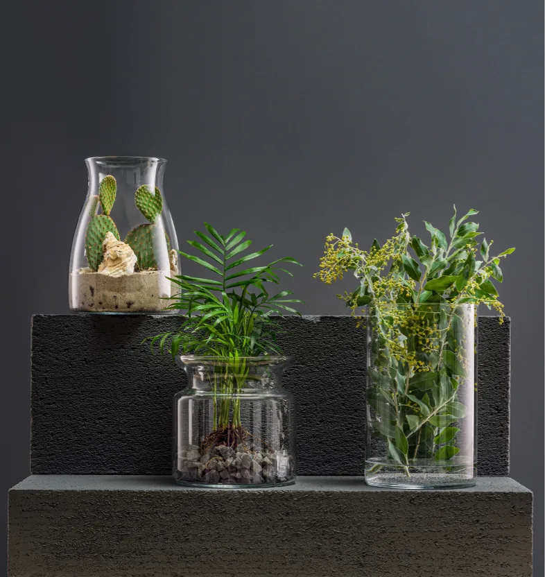 Ваза Trendglass Скло 15 см Прозора