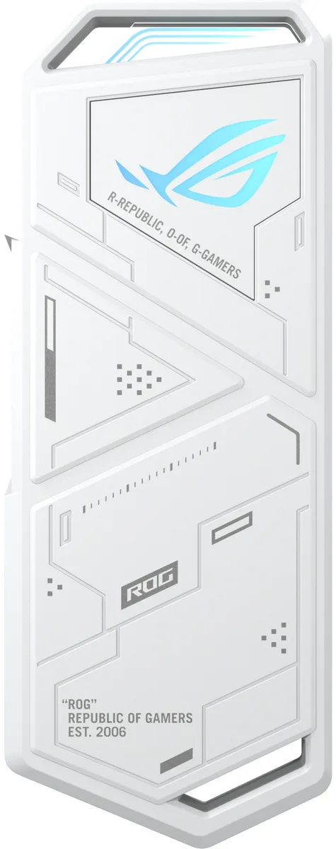 Портативний корпус ASUS алюмінієвий для SSD M.2 2230 2242 2260 2280 білий
