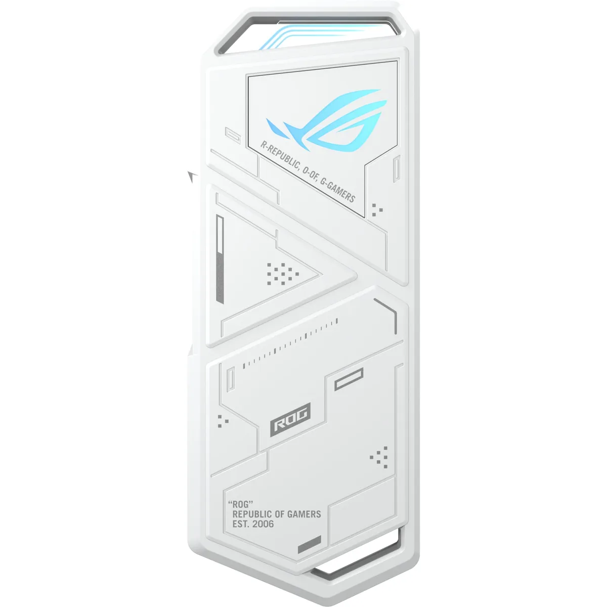 Портативний корпус ASUS алюмінієвий для SSD M.2 2230 2242 2260 2280 білий