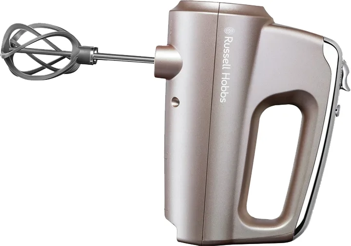 Ручний міксер Russell Hobbs 350 Вт 5 швидкостей пластик сріблястий