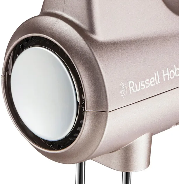 Ручний міксер Russell Hobbs 350 Вт 5 швидкостей пластик сріблястий