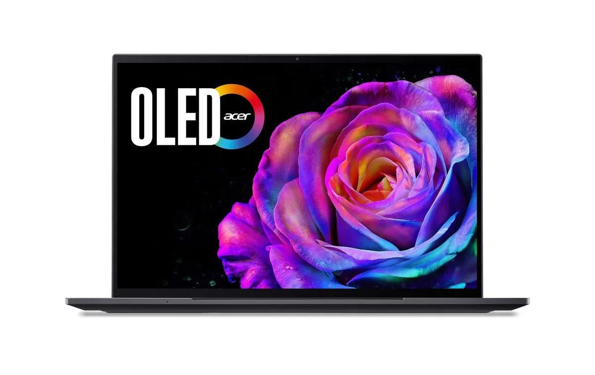 Ноутбук Acer Swift X 14 SFX14-73G 14.5" 2.8K OLED, Intel U7-255H, 16GB, F1TB, NVD5050-8, Win11, сірий