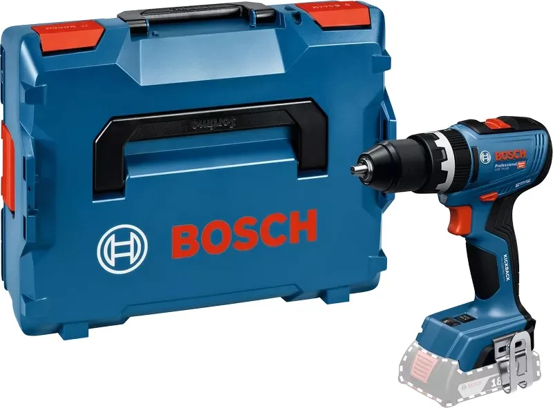 Акумуляторний ударний шурупокрут-дриль Bosch Professional GSB 18V-65, 18В, 31·65Нм, 0-2100 об/хв, кейс, 1.12 кг, без А.