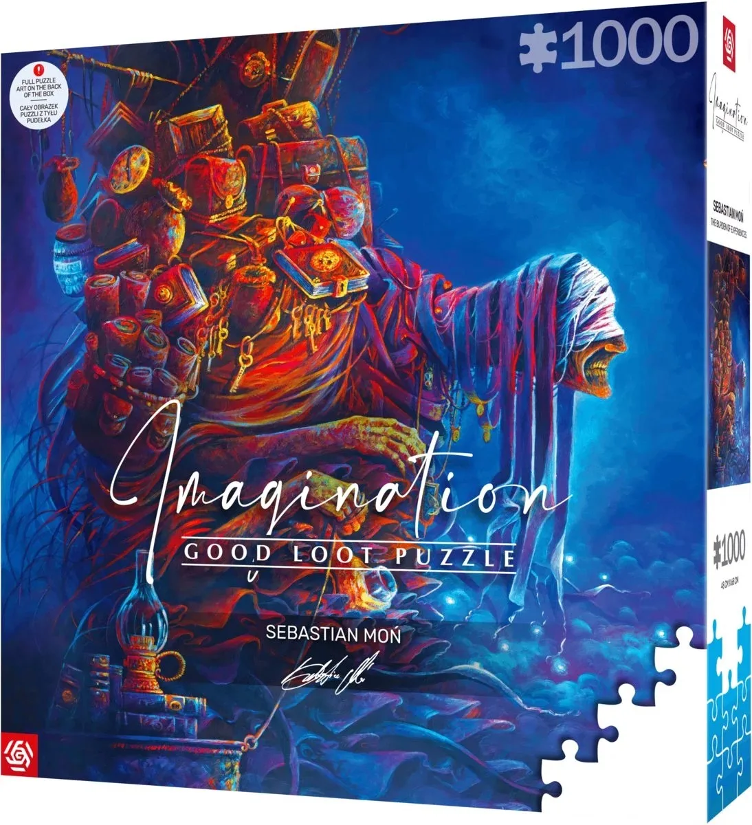 Пазл GoodLoot Imagination: Sebastian Mon The burden of experiences 1000 ел.