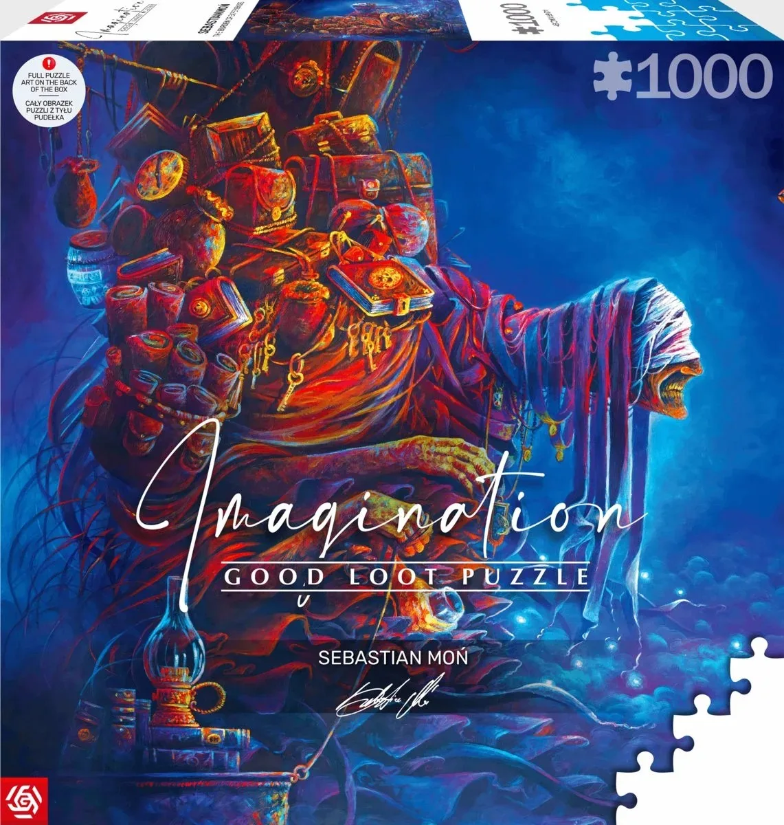 Пазл GoodLoot Imagination: Sebastian Mon The burden of experiences 1000 ел.
