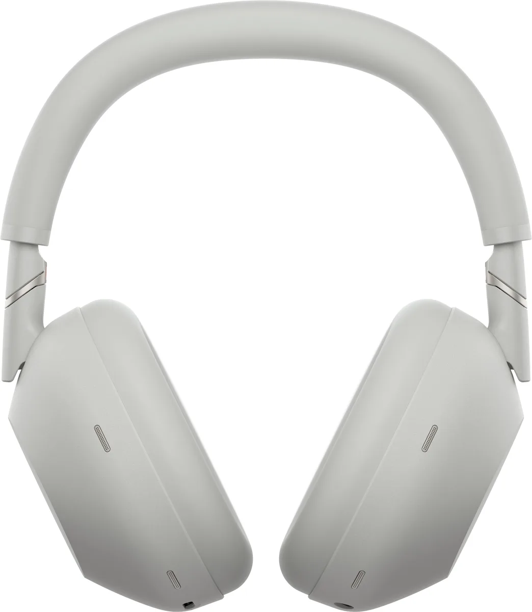 Наушники Over-ear Sony WH-1000XM6 BT 5.3, ANC, Hi-Res, AAC, LDAC, LC3, Wireless, Mic, Серебристый