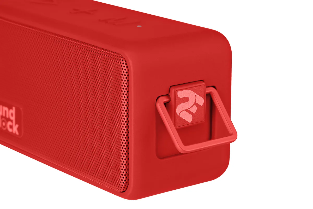 Акустическая система 2E SoundXBlock TWS, MP3, беспроводная, водонепроницаемая, красная.