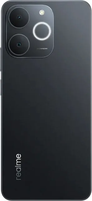 Смартфон Realme, пластик, 6.74 дюйма, черный, 4ГБ, 128ГБ.