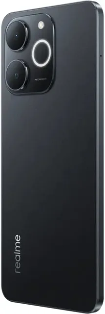 Смартфон Realme, пластик, 6.74 дюйма, черный, 4ГБ, 128ГБ.