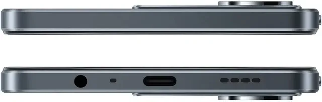 Смартфон Realme, пластик, 6.74 дюйма, черный, 4ГБ, 128ГБ.