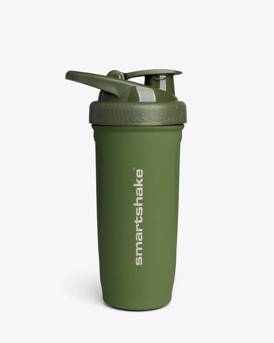 Шейкер спортивний SmartShake нержавіюча сталь 900 мл зелений