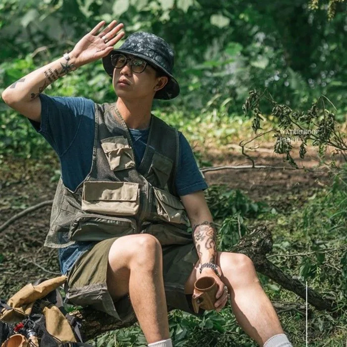 Панама туристична Naturehike поліефірне амінне волокно 52 г темно-синя