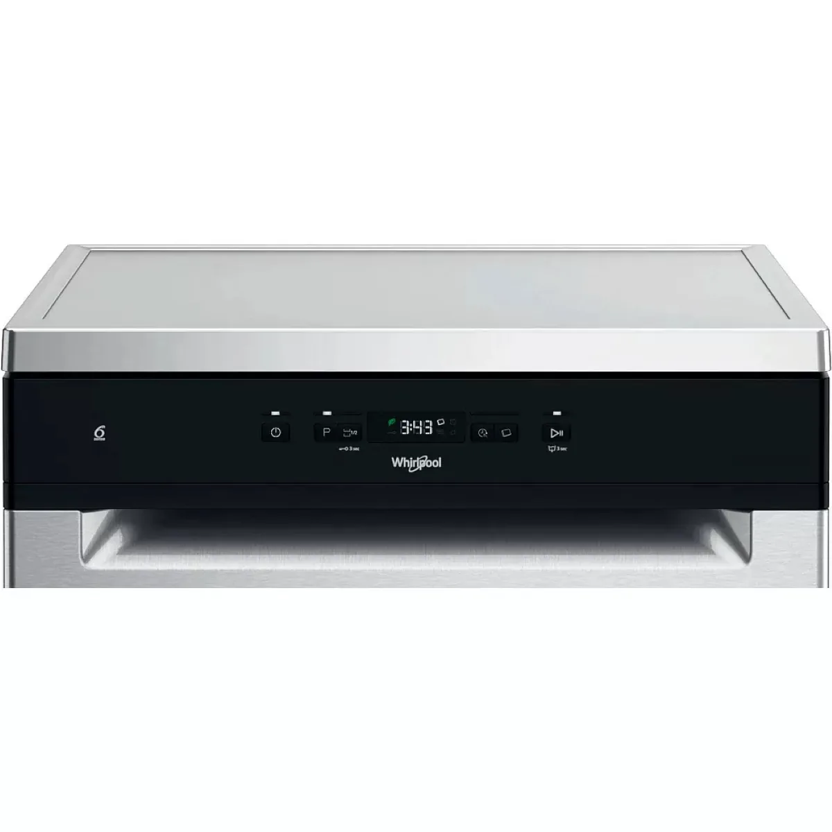 Посудомийна машина Whirlpool, 14 комплектів, клас енергоспоживання A++, 60 см, з дисплеєм, інверторний двигун, нержавіюча сталь.