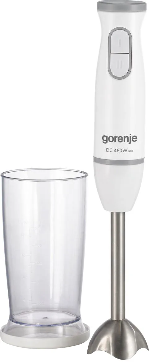 Занурювальний блендер Gorenje 560 Вт 2 швидкості Білий