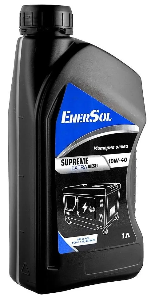 Моторна олива EnerSol Supreme-Extra Diesel (10W-40) для дизельних двигунів, 1 л.