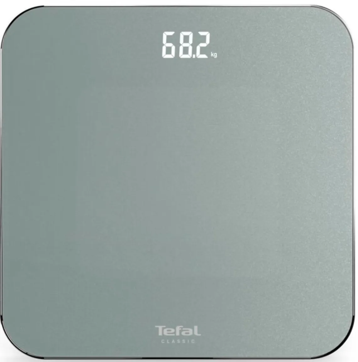 Ваги підлогові Tefal електронні скляні 31х31 см евкаліптові 180 кг