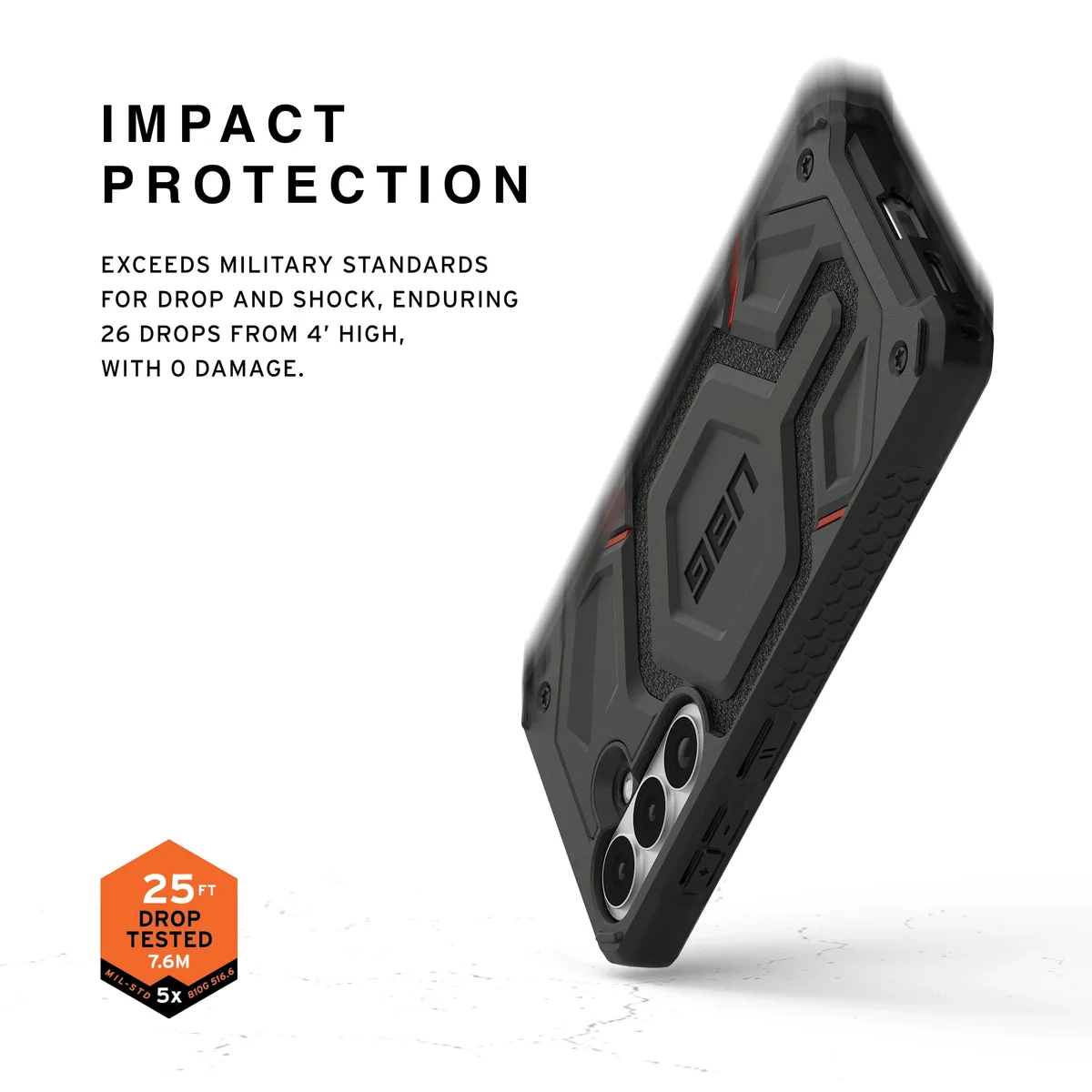 Чохол UAG полікарбонат термополіуретан Samsung Galaxy S26+ чорний кевлар