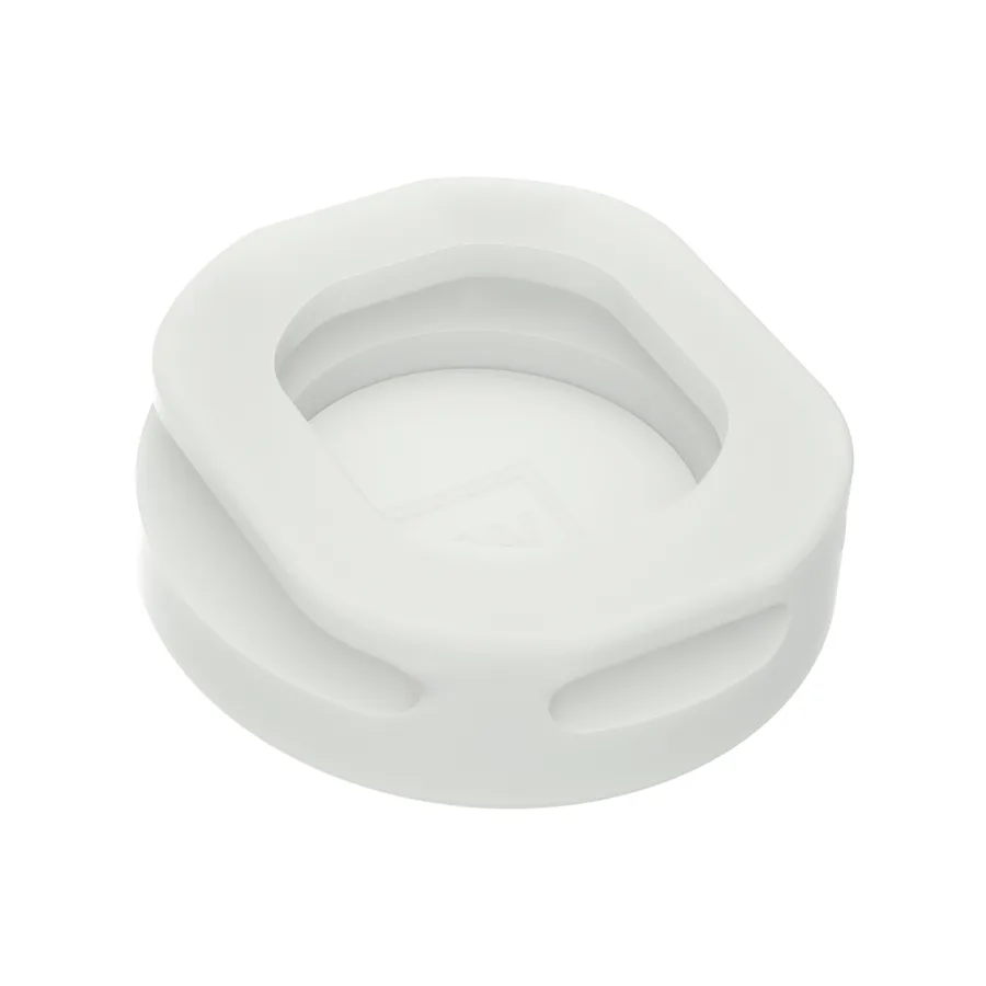 Чехол для AirTag WAUDOG Silicone 15-40 мм силиконовый черный