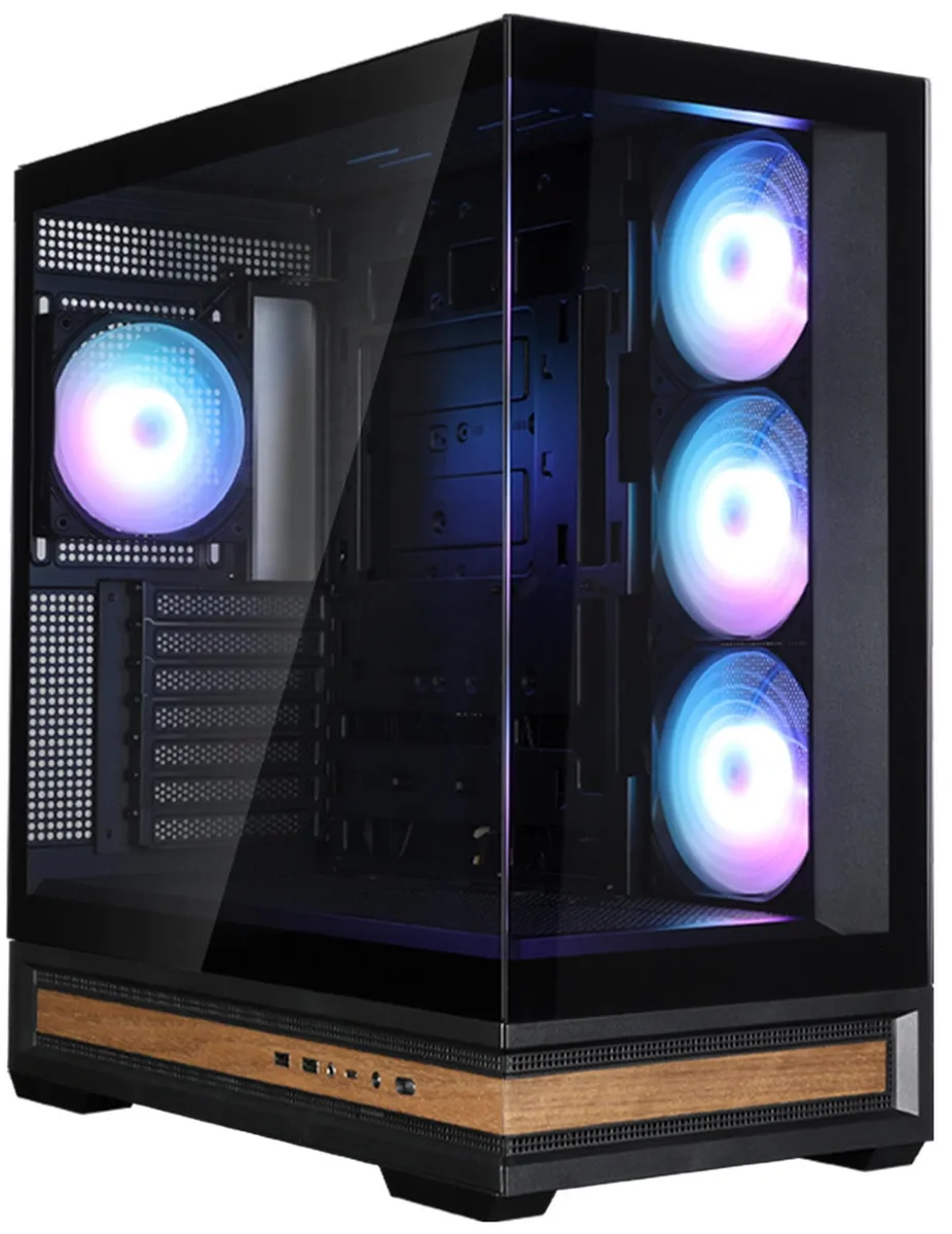 Корпус Zalman P40 NAMU без БЖ, 2xUSB3.0, 1x Type C, 3x120мм ARGB Reverse,  1x120мм ARGB, VGA 420мм, LCS ready, TG Side/Front Panel, ATX, чорний