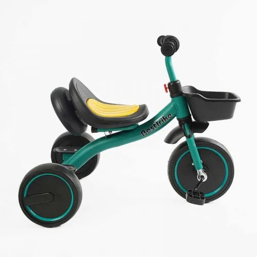 Велосипед 3-х колесный Best Trike для детей с металлической рамой и резиновыми колесами для прогулок
