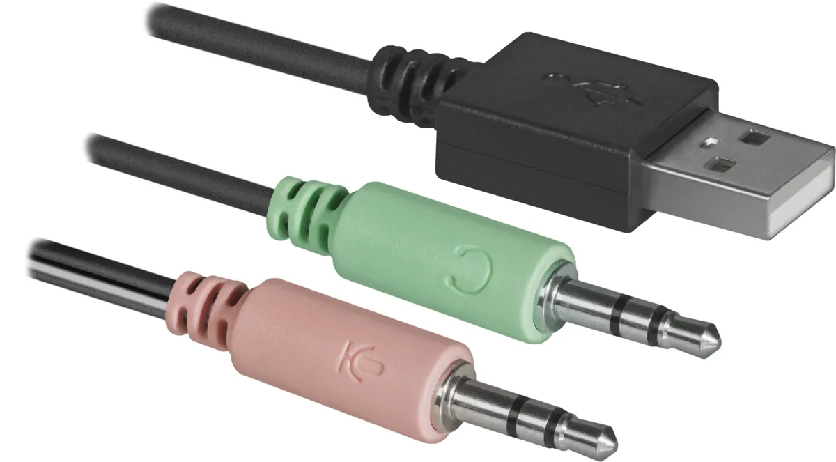 Акустична система Defender 2.0 USB 8W пластик 165х77х75 мм чорна