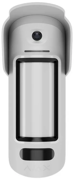 Датчик руху вуличний з можливістю встановлення на висоті Ajax MotionCam Outdoor HighMount, PhOD, Jeweler, бездротовий, білий