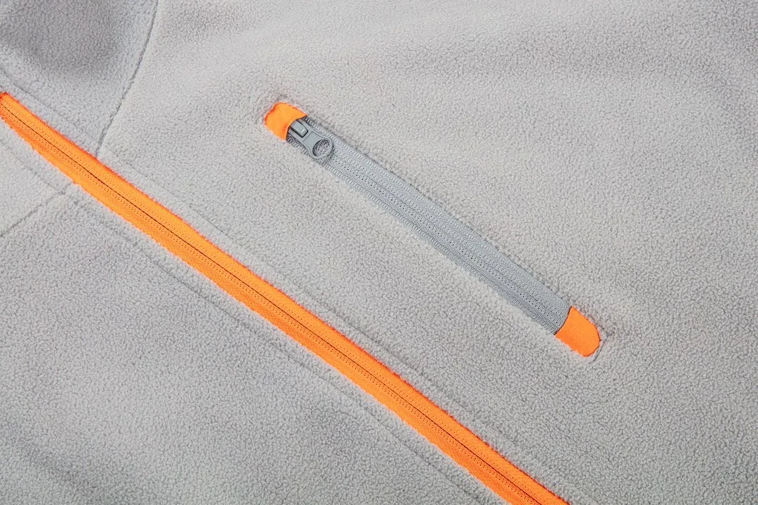 Флисовая рабочая кофта Neo Tools Outdoor, 300 г/м2, на молнии, размер S(48), светло-серая