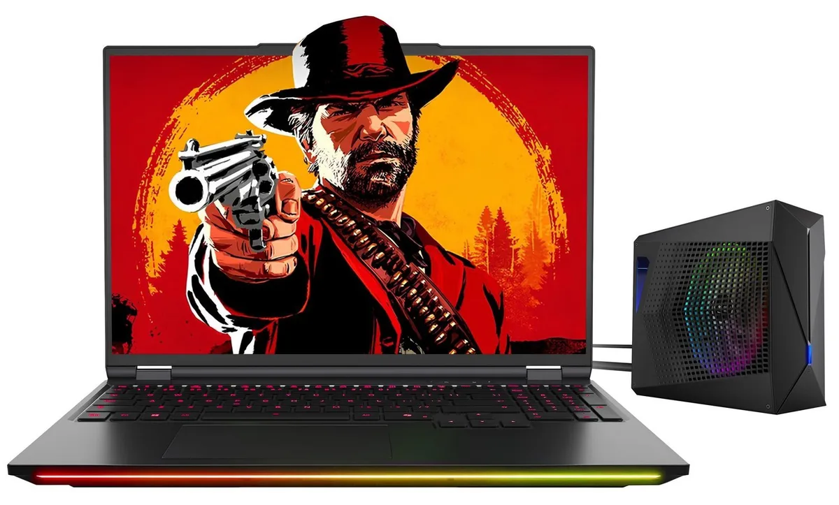 Ноутбук Dream Machines RX5080-16 16WQXGA, Intel U9-275HX, 32GB, F2TB, NVD5080-16, DOS, черный.