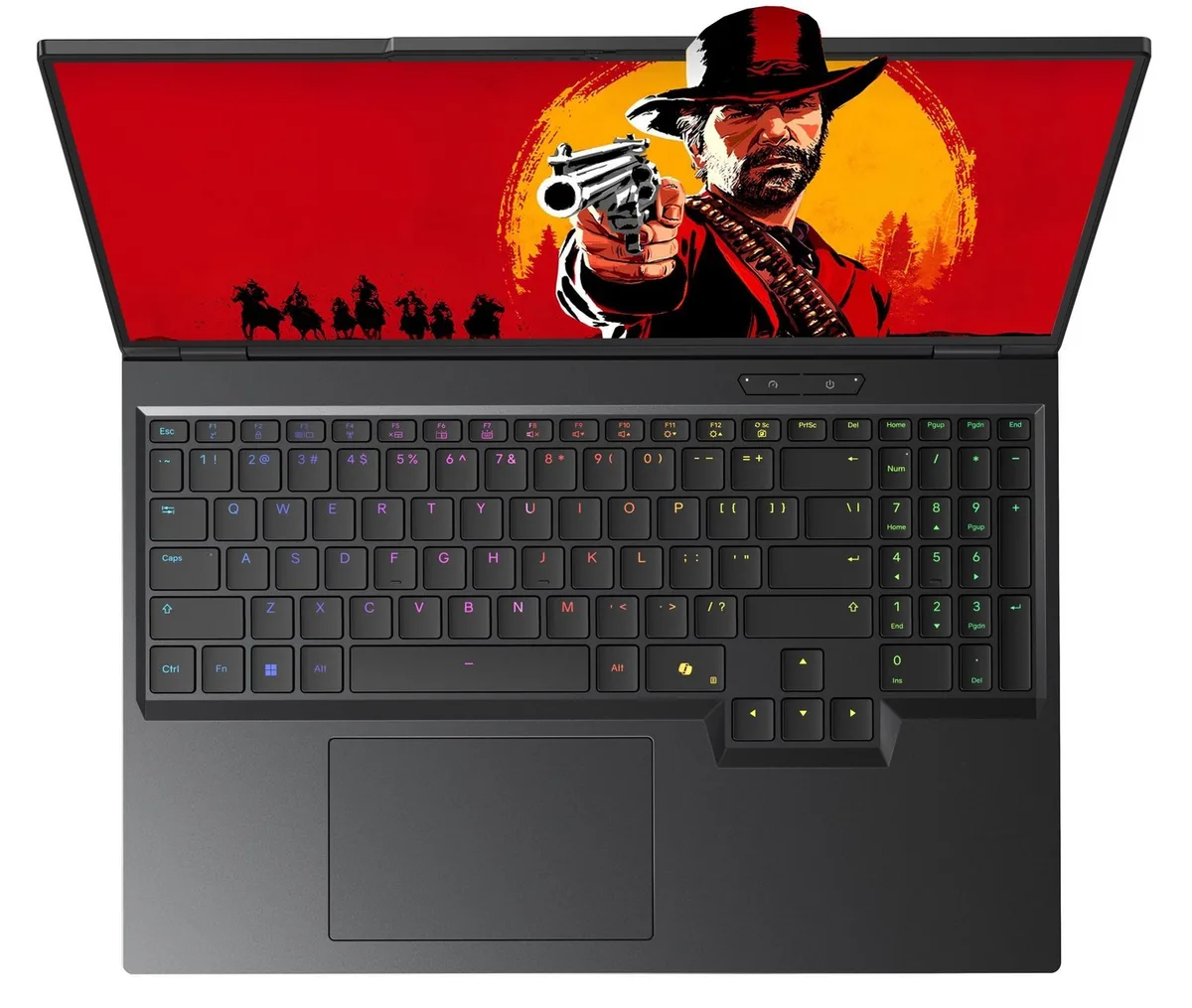 Ноутбук Dream Machines RX5080-16 16WQXGA, Intel U9-275HX, 32GB, F2TB, NVD5080-16, DOS, черный.