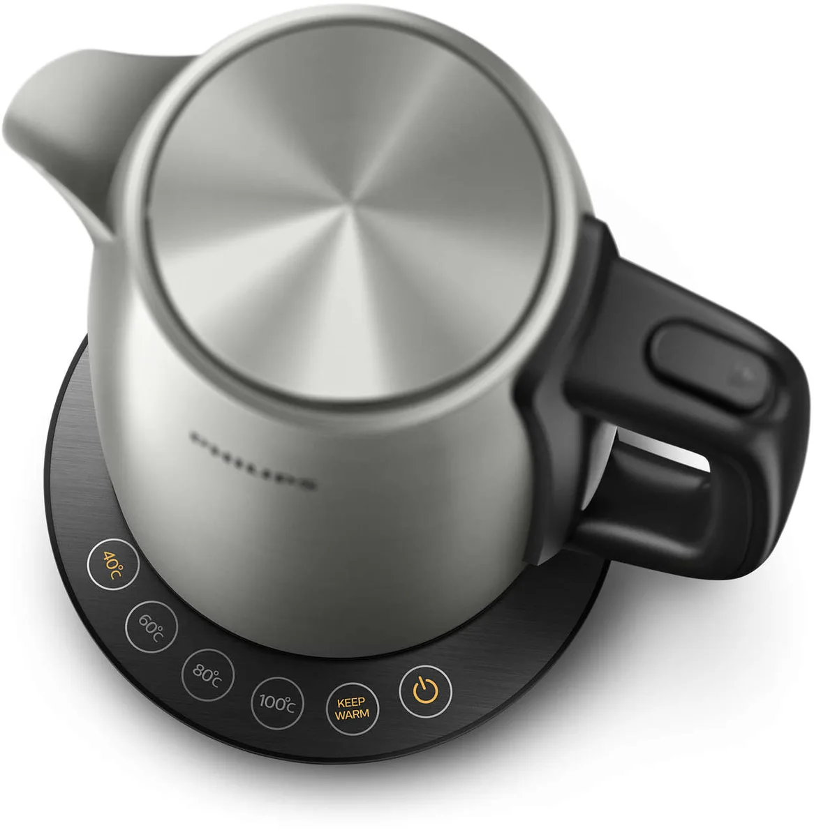 Електрочайник Philips нержавіюча сталь 1,7 л чорний 1850 Вт