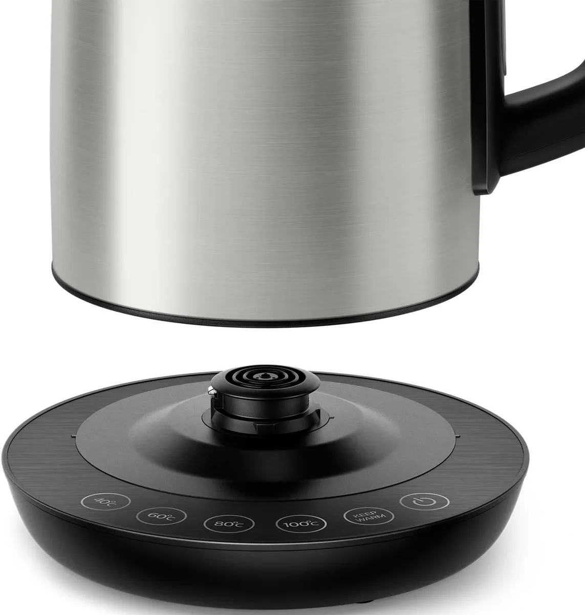Електрочайник Philips нержавіюча сталь 1,7 л чорний 1850 Вт