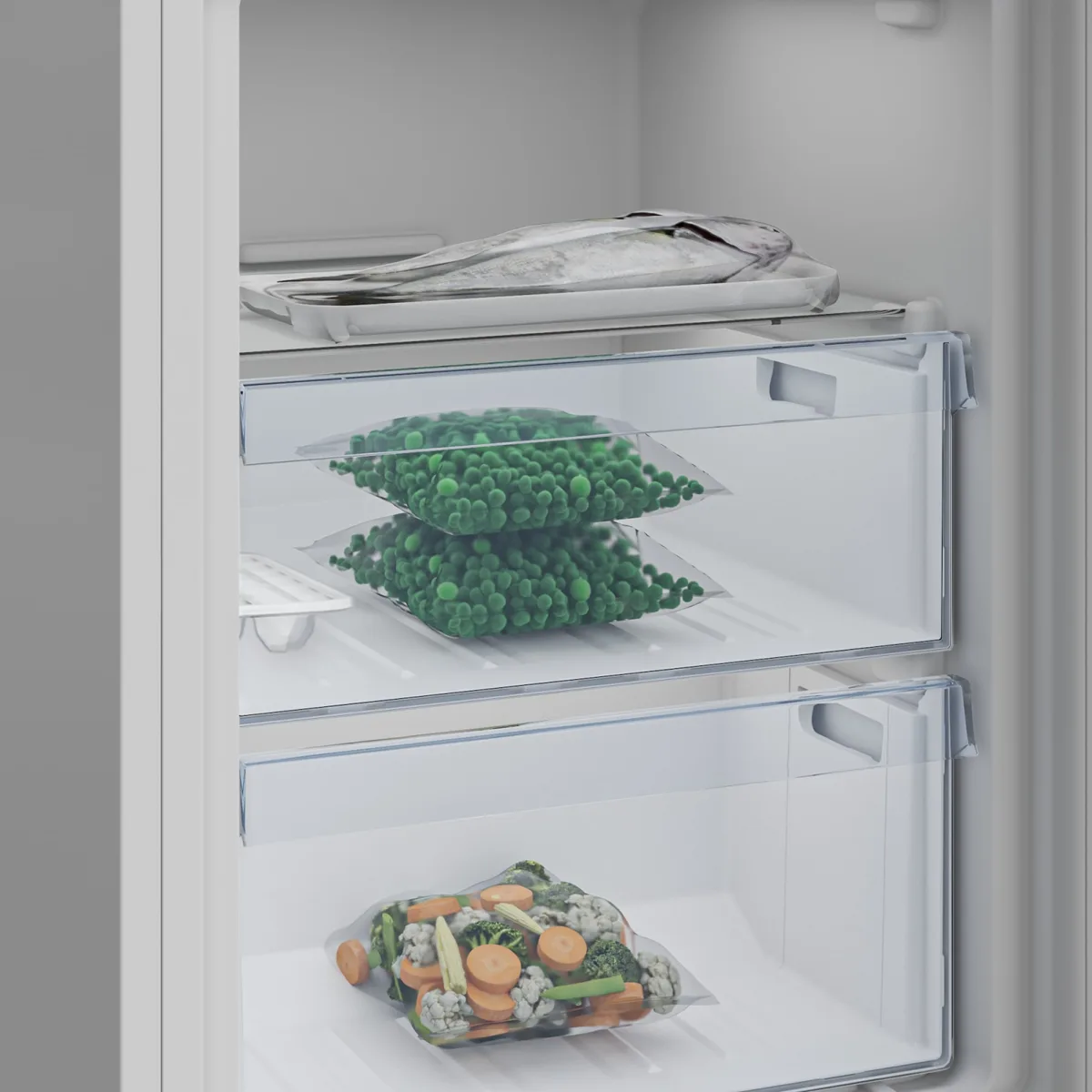 Холодильник Beko с нижней морозильной камерой 229 л двухкамерный для кухни с механическим управлением белый