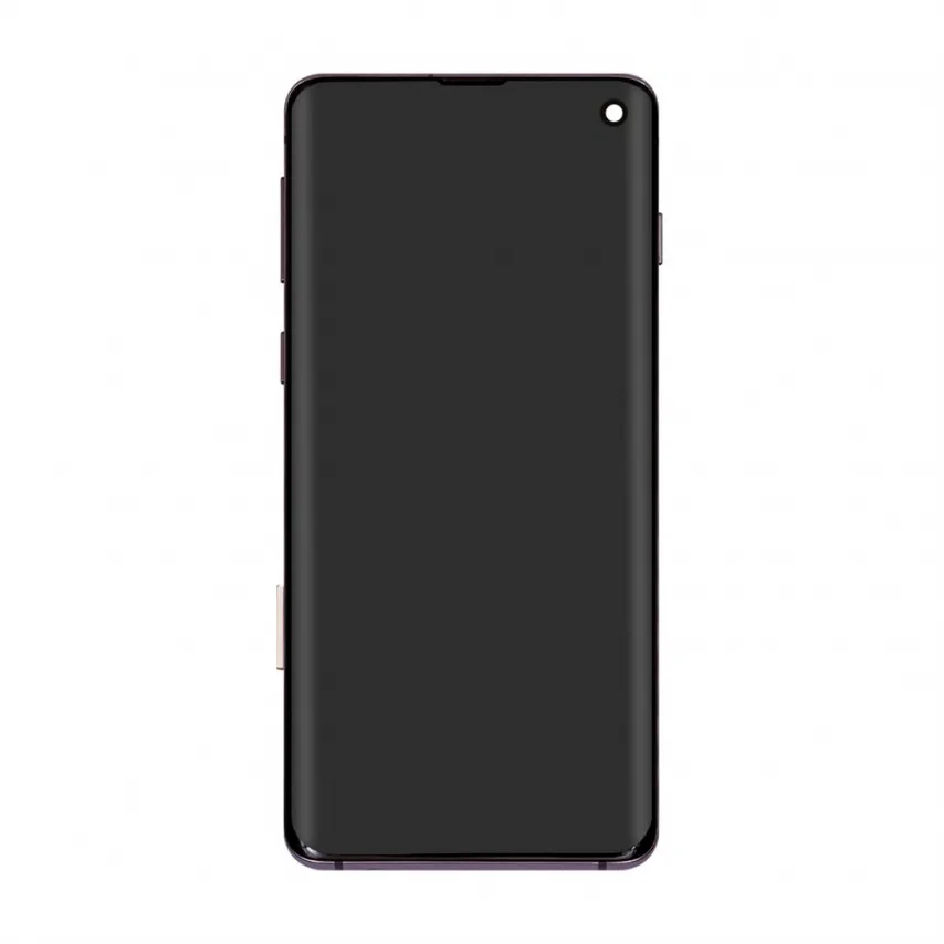 Дисплей Samsung Oled 6,1 дюйма чорний з сенсорним екраном і рамкою Original Quality