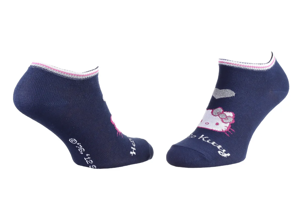 Шкарпетки HELLO KITTY бавовна 35-41 синій