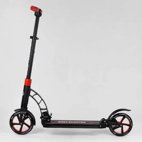 Самокат двоколісний Best Scooter 200 мм PU для дорослих та дітей амортизований міський транспорт