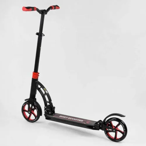 Самокат двоколісний Best Scooter 200 мм PU для дорослих та дітей амортизований міський транспорт