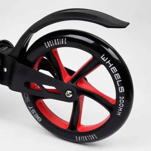 Самокат двоколісний Best Scooter 200 мм PU для дорослих та дітей амортизований міський транспорт