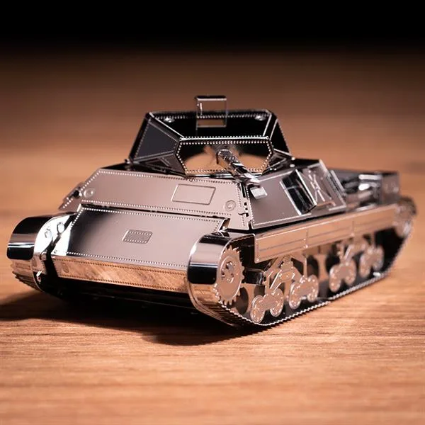 Конструктор Metal Time з нержавіючої сталі 17х1х19 см для складання танка World of Tanks