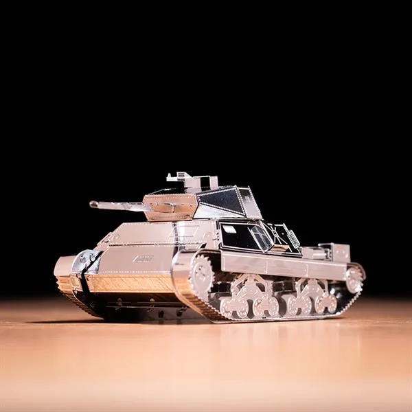 Конструктор Metal Time з нержавіючої сталі 17х1х19 см для складання танка World of Tanks