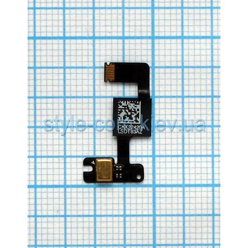 Шлейф для iPad 3 з мікрофоном Original Quality 15 см Чорний