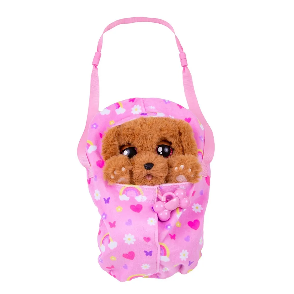 Інтерактивна іграшка щеня кокер-спанієль Baby Paws м'який 20 см рожевий