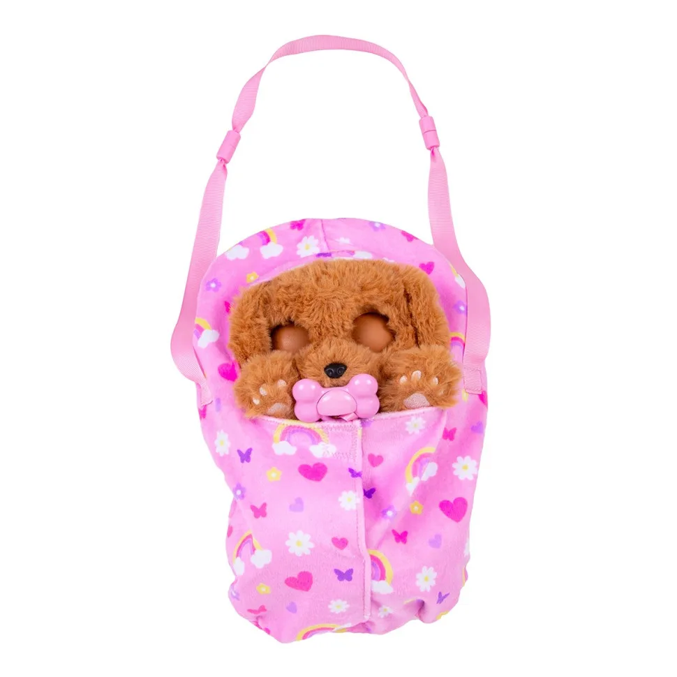 Інтерактивна іграшка щеня кокер-спанієль Baby Paws м'який 20 см рожевий
