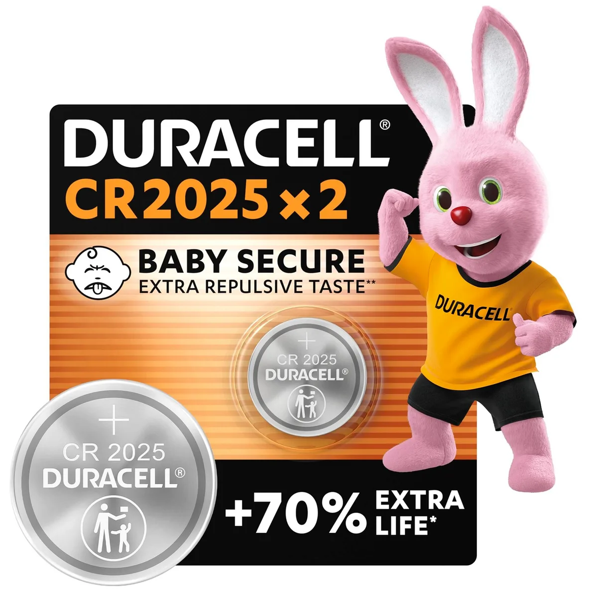 Літієва батарейка Duracell 2025 3V 2 шт.