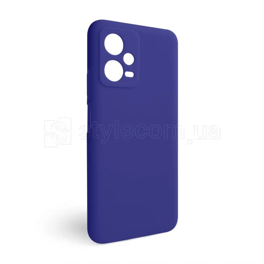 Чохол силіконовий для Xiaomi Redmi Note 12 5G фіолетовий