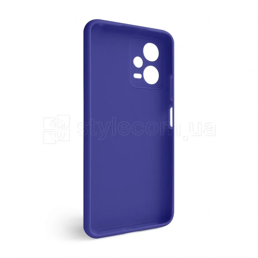 Чохол силіконовий для Xiaomi Redmi Note 12 5G фіолетовий
